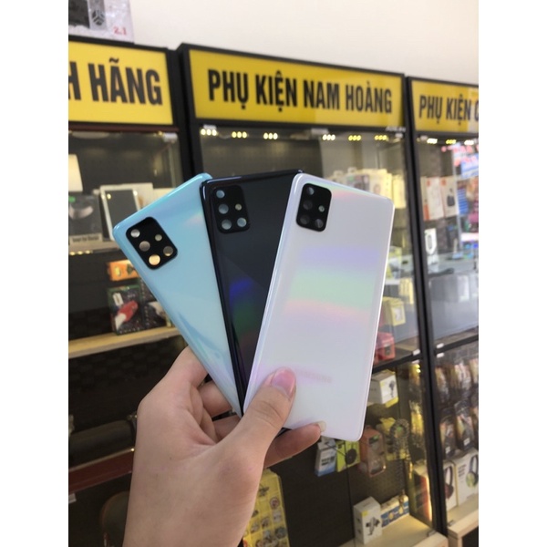 Nắp lưng samsung A71 zin hãng