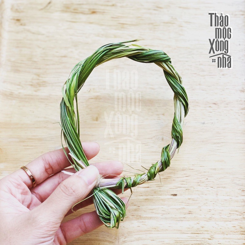 SWEETGRASS THÁNH CỎ tái tạo năng lượng, bảo vệ, chữa lành - THẢO MỘC XÔNG NHÀ