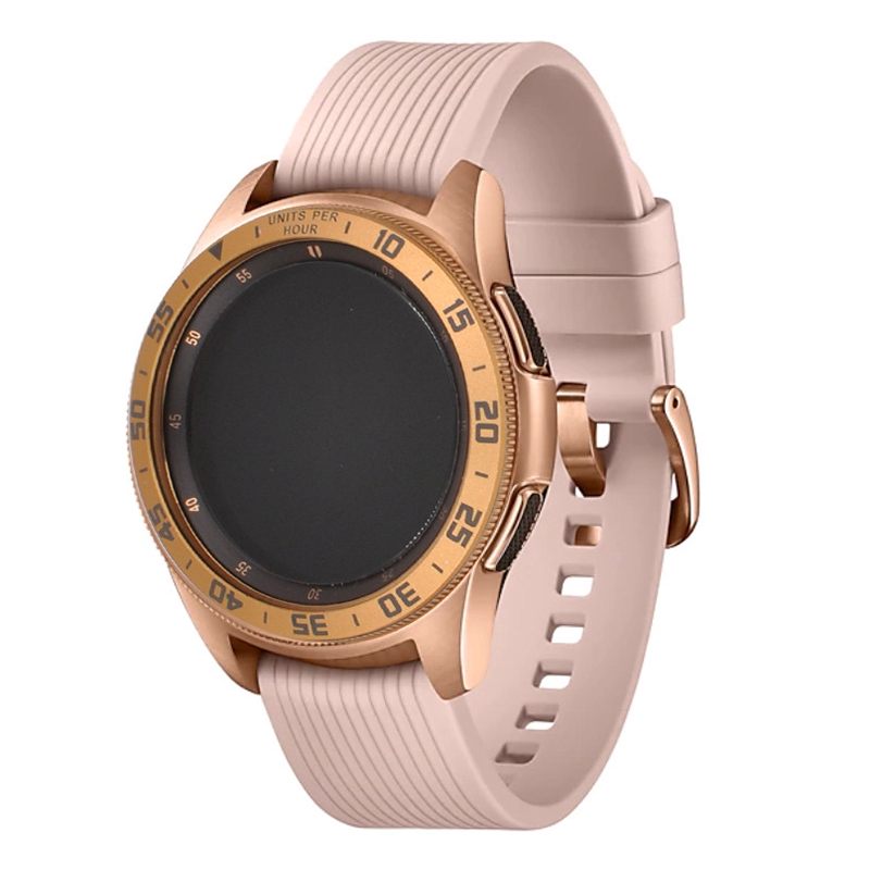 Mặt Đồng Hồ Samsung Galaxy Watch 42mm Có Vòng Kim Loại Chống Trầy Xước