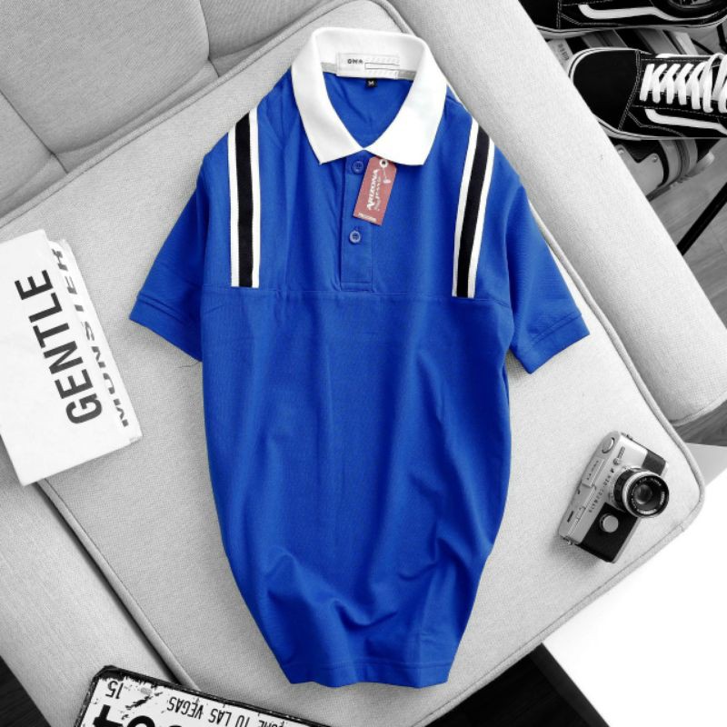 Áo thun polo phông cổ trụ HỌA TIẾT cao cấp VNXK