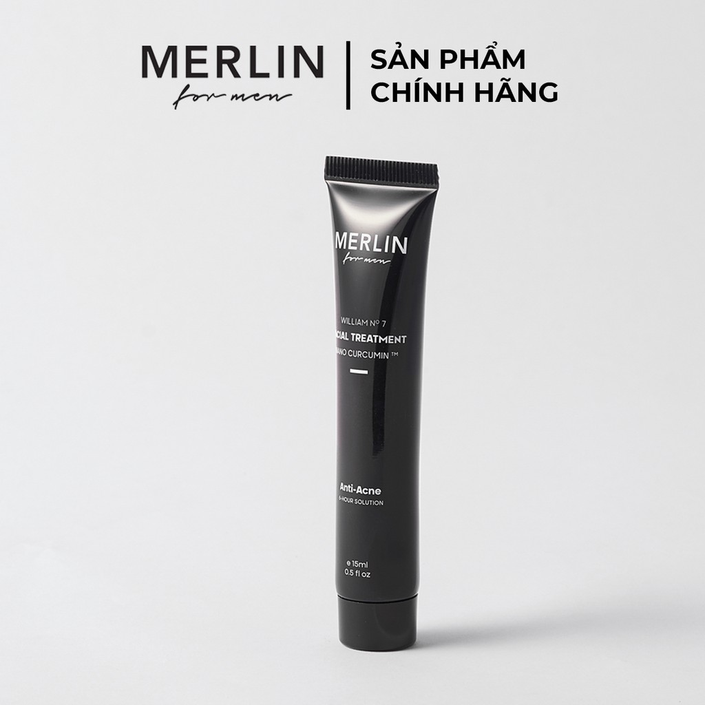 Merlin Facial Treatment - Kem Chấm Mụn Nano Curcumin 15ml | BigBuy360 - bigbuy360.vn