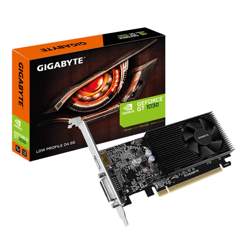 VGA Gigabyte  Low Profile  GT 1030 OC 2G (NVIDIA Geforce/ 2Gb/ DDR5/ 64Bit)