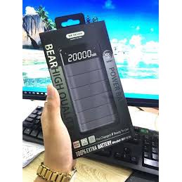 [Mã 155ELSALE giảm 7% đơn 300K] Sạc Dự Phòng ,Cuc Sạc Dự Phòng iphone, 20000mAh WP-026