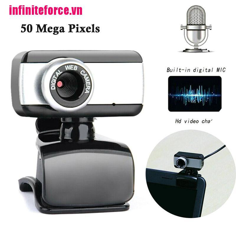 [ hot sale ] Webcam Hd Kỹ Thuật Số Usb 2.0 Có Thể Xoay Kèm Micro Cho Máy Tính | BigBuy360 - bigbuy360.vn