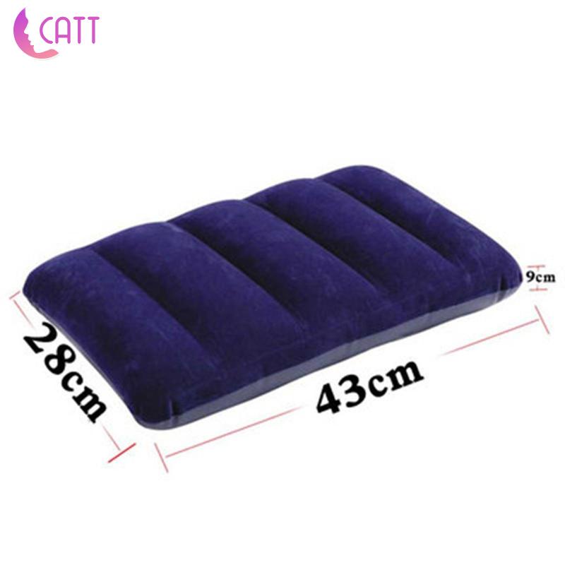 Gối Kê Cổ Bơm Hơi Bằng PVC Tiện Dụng Mang Theo Du Lịch Cắm Trại