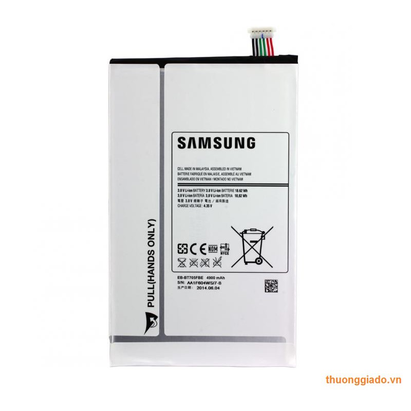 Pin Samsung Galaxy Tab S 8.4 - T700,T705 dung lượng 4900mAh Zin Máy - Bảo hành đổi mới / Giá Rẻ