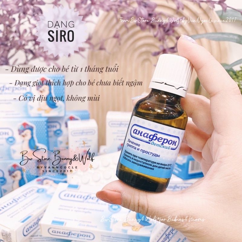 Siro Tăng Đề Kháng Cánh Cụt ANA-FE-RON