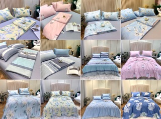 Chăn ga gối tencel bộ vỏ chăn