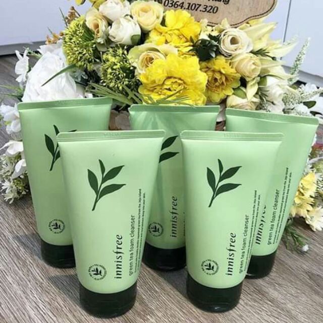 Sữa rửa mặt trà xanh innisfree
