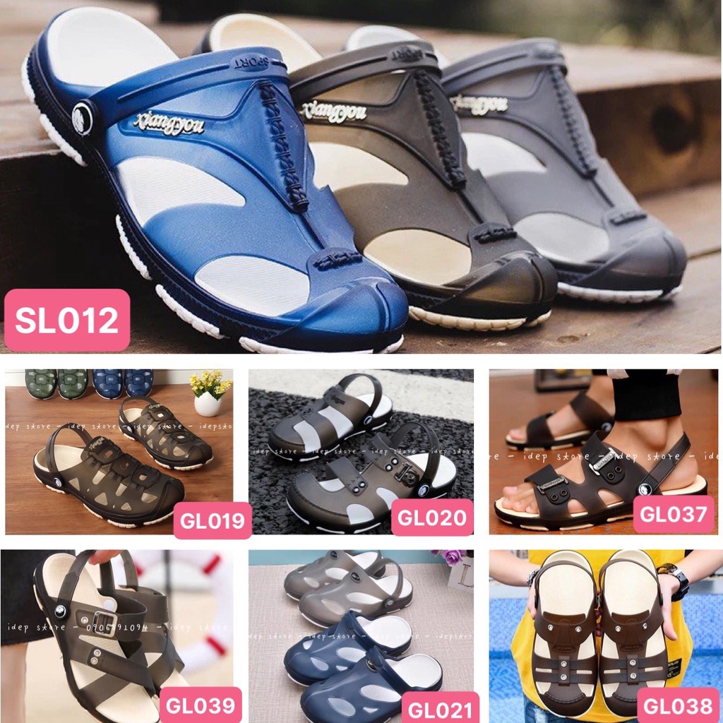 Giày nhựa nam sục nhựa mềm đi mưa siêu bền IDEP - GL038 | BigBuy360 - bigbuy360.vn