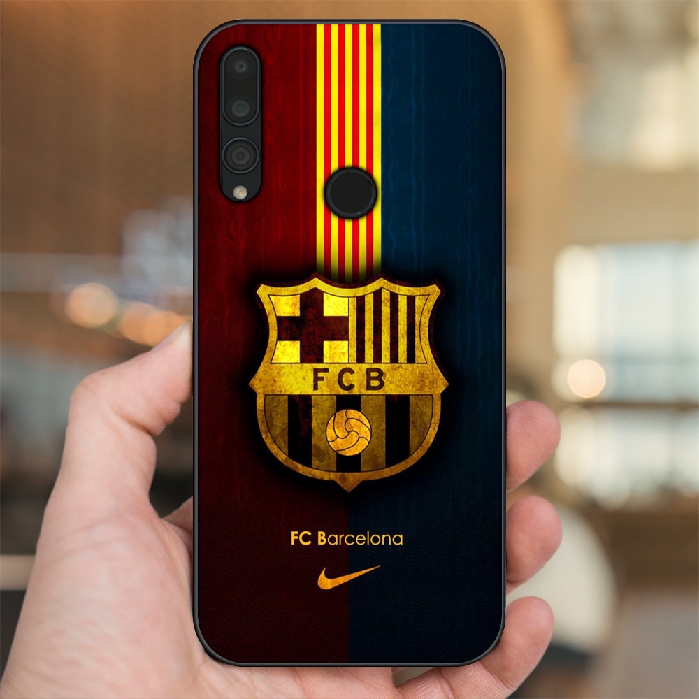 Ốp lưng Huawei Y9 Prime 2019 viền đen in hình Barcelona Barca