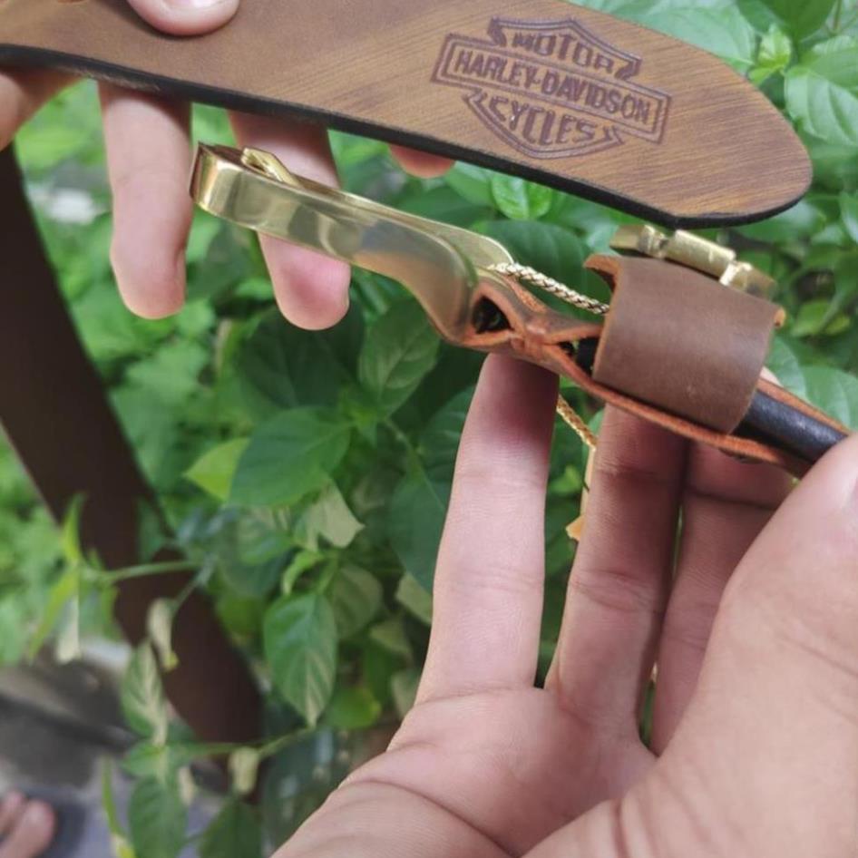 Thắt Lưng Nam Dây Nịt Nam Da Bò  Nguyên Tấm Kết Hợp Khóa Đồng Bảo Hành 1 Năm