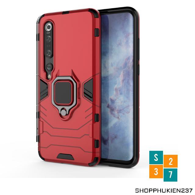 Ốp lưng chống sốc Xiaomi Mi 10 Pro Ốp Iron Ver 3 Có Giá Đỡ Cao Cấp