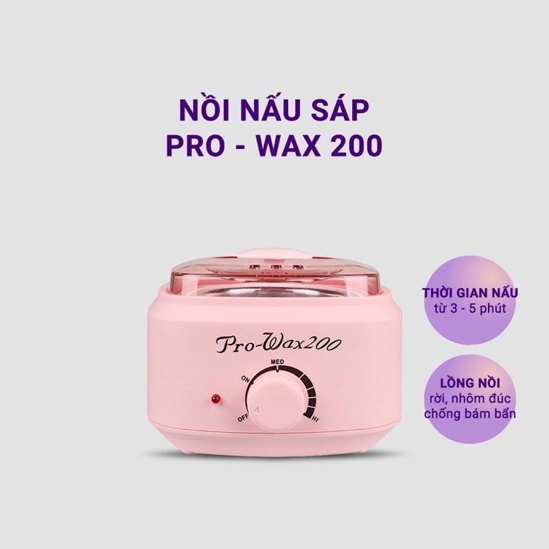 Nồi pro200 nấu sáp