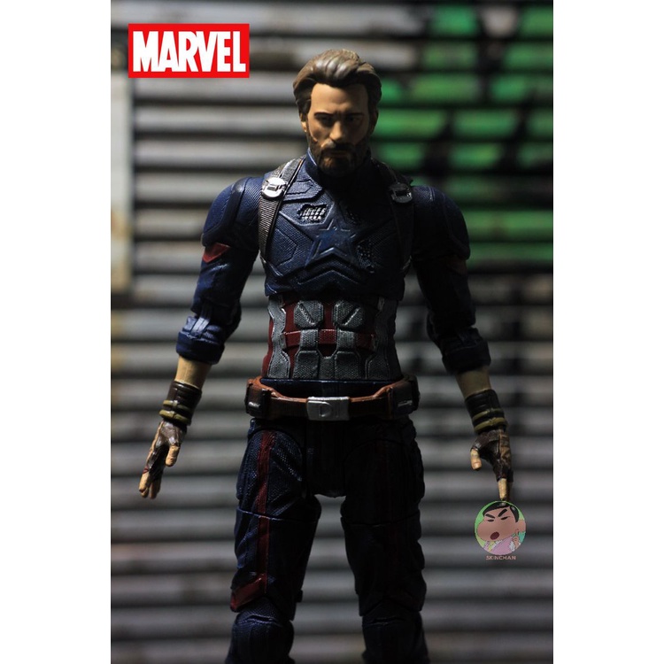 Mô Hình Nhân Vật Captain America Thiết Kế Sống Động