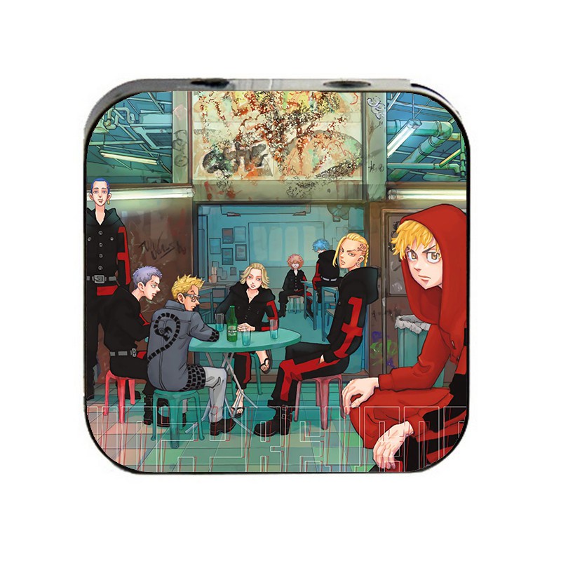 Máy nghe nhạc mp3 IN HÌNH TOKYO REVENGERS Kịch Trường Của Takemichi anime chibi cầm tay mini cắm dây có mic và dây sạc