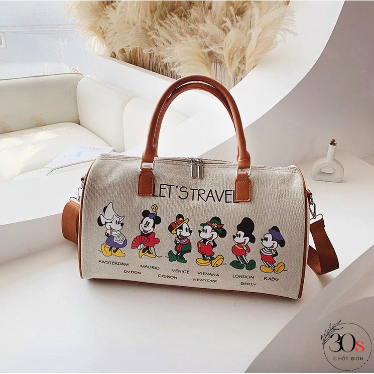 Túi xách du lịch hình Mickey