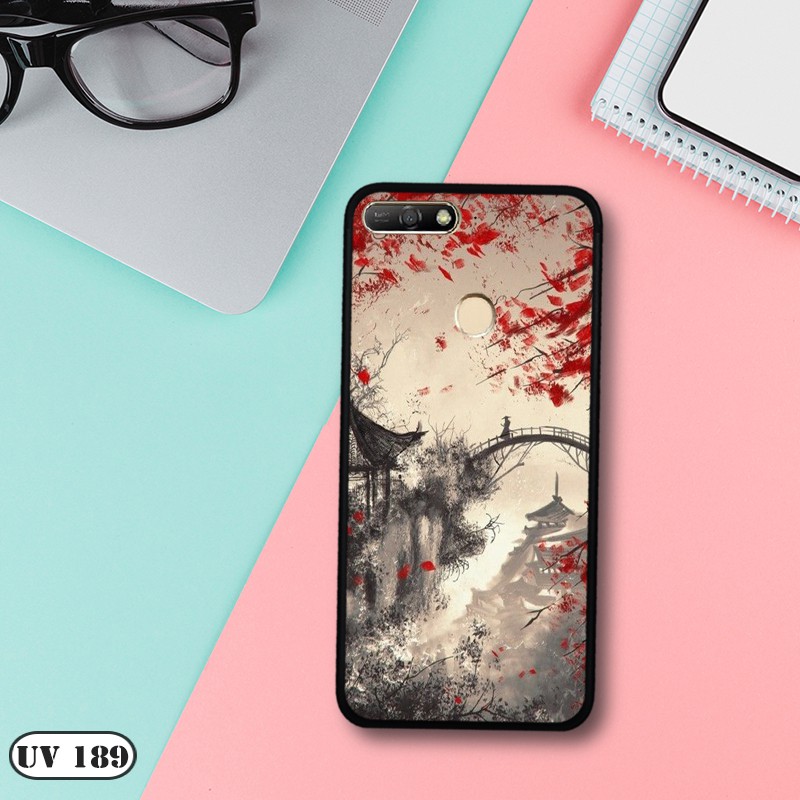 Ốp lưng nhám Huawei Y6 Prime 2018 in hình