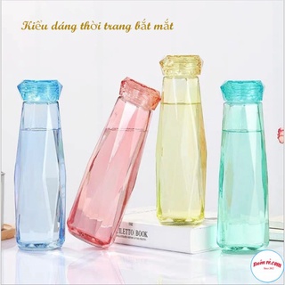 Bình Nước Thủy Tinh Kim Cương 