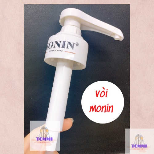 Vòi Bơm Sirô Monin  Vòi Nhấn Monin Đa Năng Dụng cụ Pha Chế