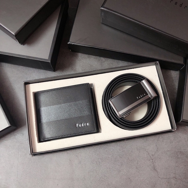 Set Ví nịt Pedro - Full box kèm túi giấy