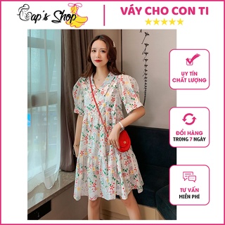 Váy cho con bú, váy bầu dáng babydoll