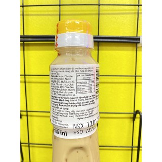 Nước chấm mè rang Kewpie chai 180ml