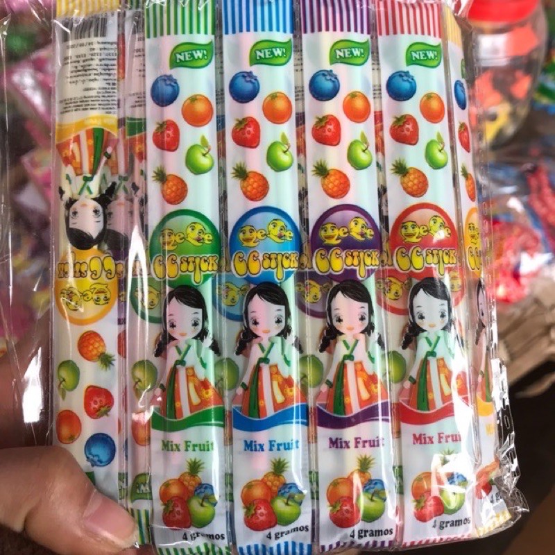 sỉ bịch 60 gói tăm lạnh ống tuổi thơ