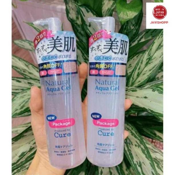 Tẩy da chết Cure Natural Aqua Gel nội địa Nhật Bản 250ml fullsize