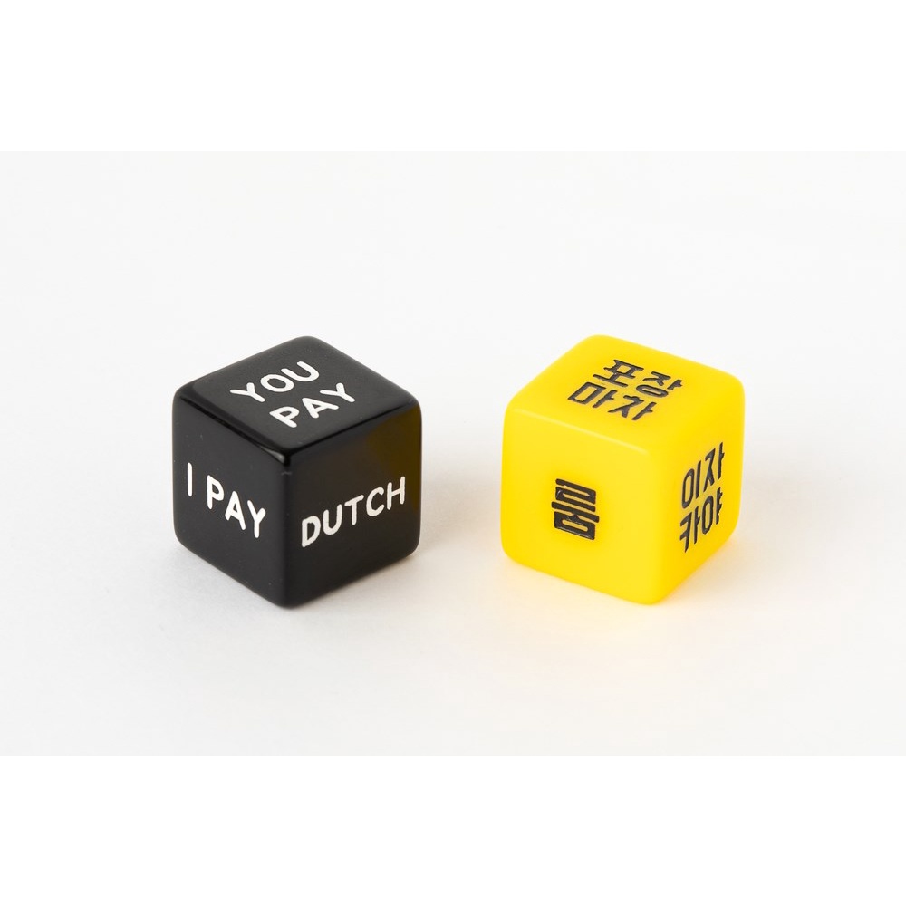 Set 6 Xúc Xắc ARTBOX Hàn Quốc Chơi Game Uống Rượu
