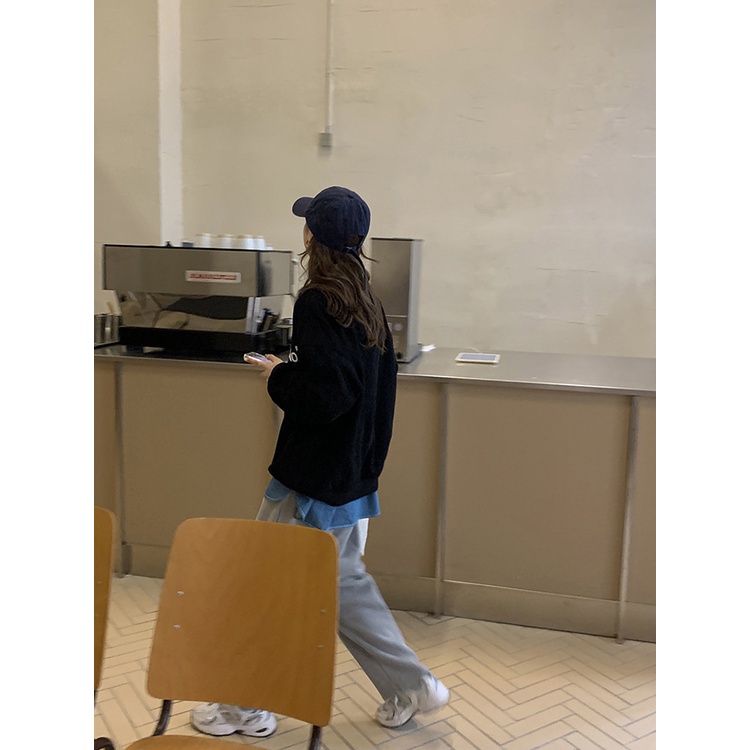 Áo Sweater nỉ nữ Hàn Quốc Áo Nỉ nữ Cao cấp Form rộng Ulzzang Thời trang In chữ Thu Đông | BigBuy360 - bigbuy360.vn