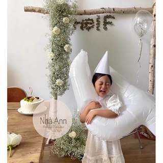 BÓNG SỐ DECOR SINH NHẬT HÀN QUỐC - NHÀ ANN