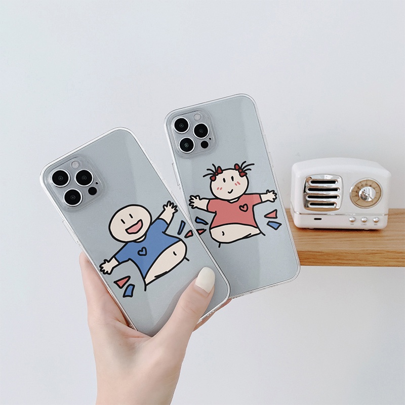 Ốp lưng iphone Cặp điện thoại di động chống ố 5/5s/6/6plus/6s/6splus/7/7plus/8/8plus/x/xr/xs/11/12/13/pro/max/plus/promax