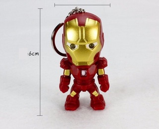 Móc khoá iron man có led âm thanh