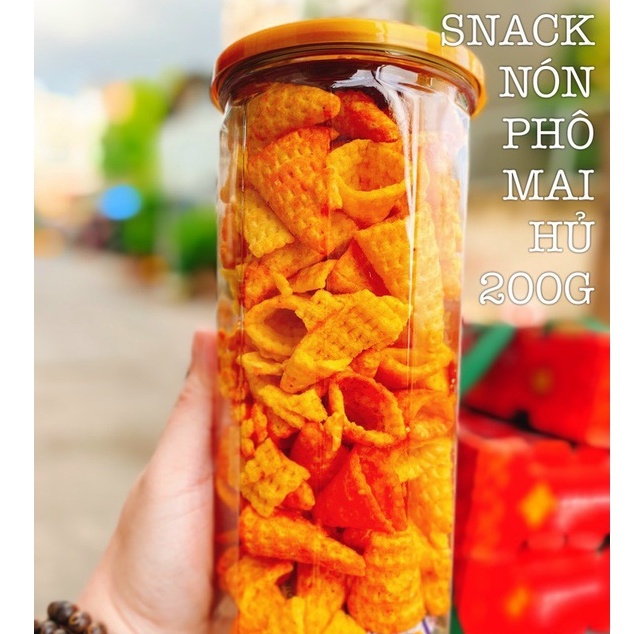 Snack nón phô mai hũ 200gr