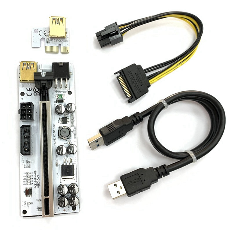Bộ card đồ họa mở rộng VER010-X PCI-E 1X sang 16X | BigBuy360 - bigbuy360.vn