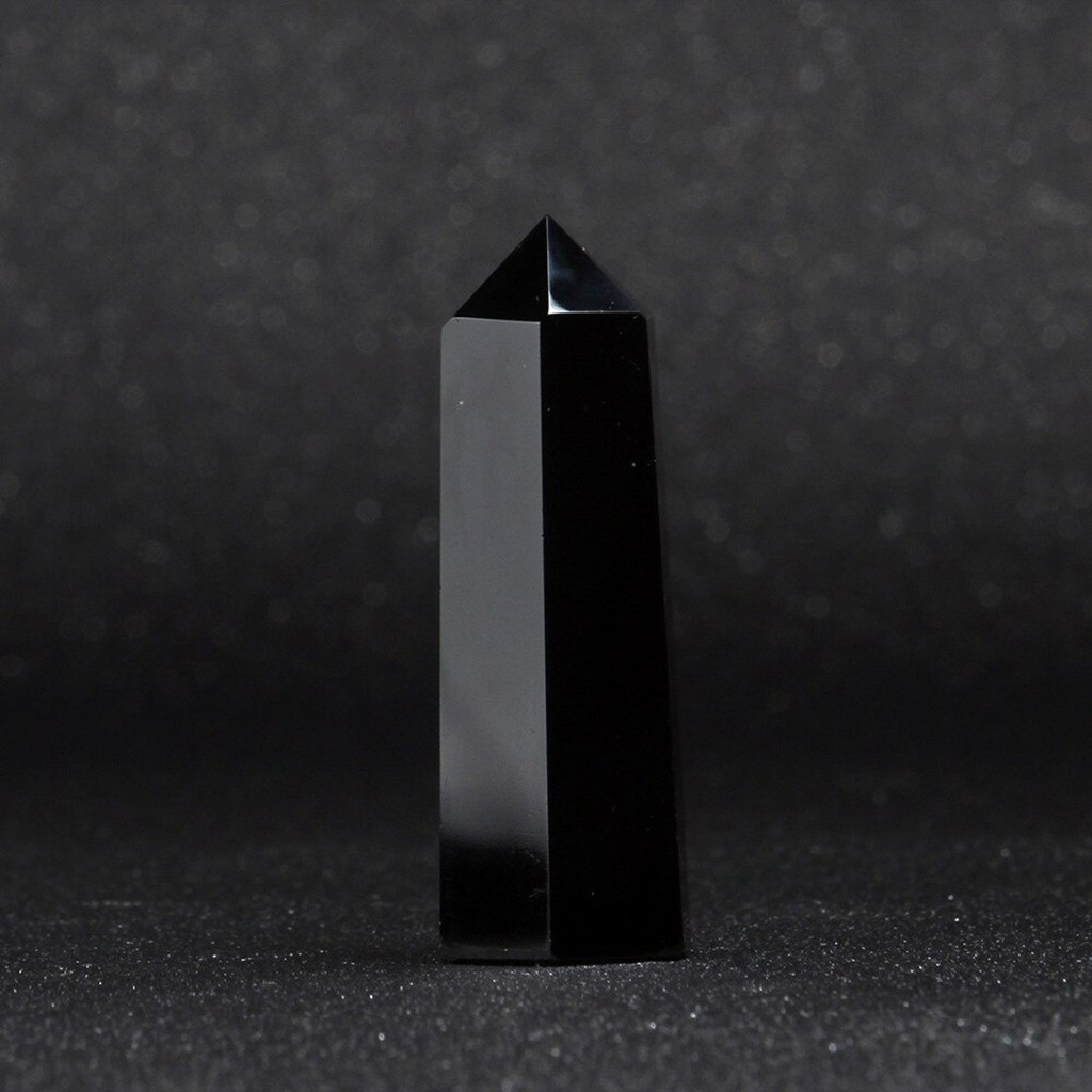 Trụ đá thanh tẩy Obsidian | BigBuy360 - bigbuy360.vn