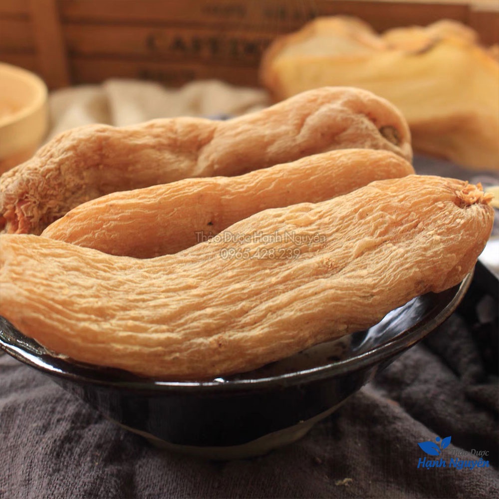Củ thiên ma khô 500g (Hàng loại 1, củ to, giảm tê bì chan tay) - Thảo Dược Hạnh Nguyên