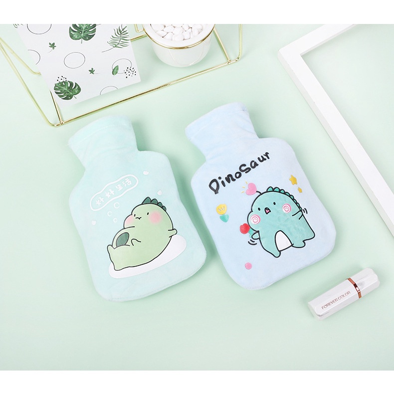 Túi chườm nóng lạnh bụng kinh đa năng 350ml - Khủng Long