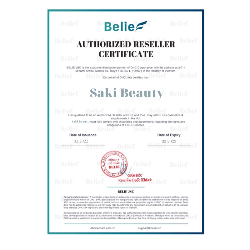 Viên Uống Hương Hoa Hồng DHC 30 ngày chiết xuất từ hoa hồng