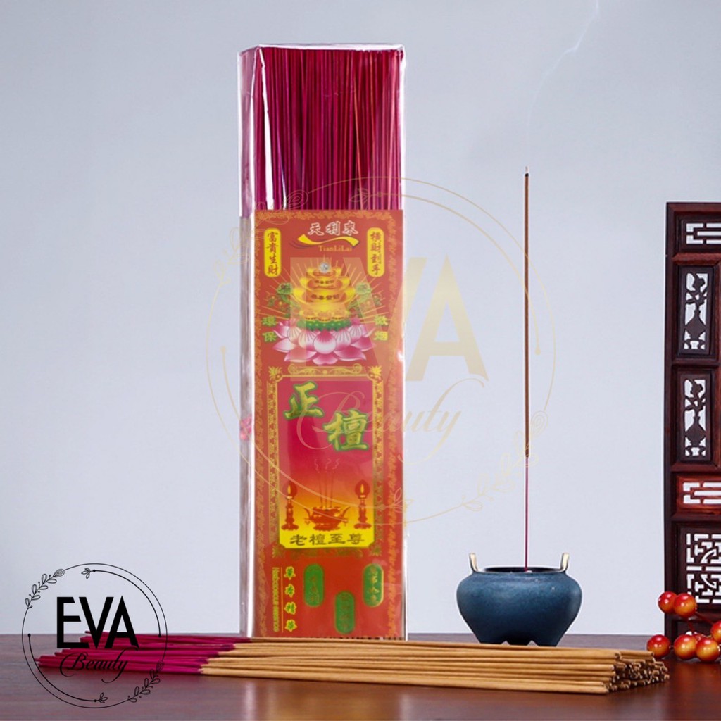 Nhang Thơm Đàn Hương Cao Cấp Tianlilai Đài Loan Không Khói Ít Tàn 40 Cm M3237