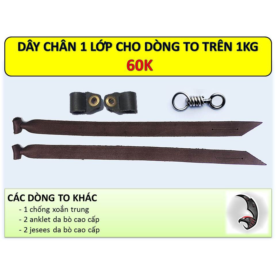 DÂY CHÂN 1 LỚP CHO CHIM SĂN