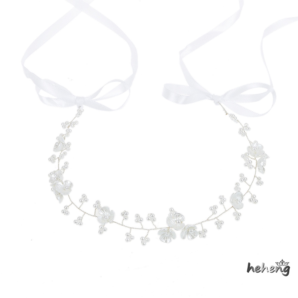 Băng Đô Cài Tóc Cột Dây Bằng Hợp Kim Không Gây Dị Ứng Trang Trí Hạt Millet Dành Cho Tiệc Cưới / Trình