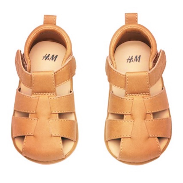 Dép da HM chuẩn Auth size 23 cho bé