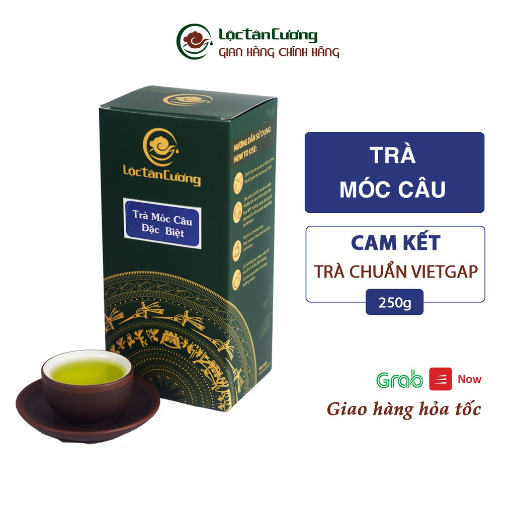 Trà Tân Cương Móc Câu Đặc Biệt Lộc Tân Cương Hộp 250g - Trà Sạch Tiêu Chuẩn VietGap