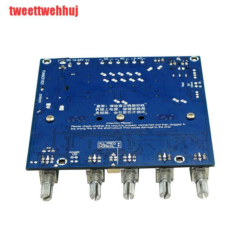 {tweettwehhuj}Bluetooth 5.0 TPA3116D2 Digital 2.1 Audio Amplifier Board 100W+50W+50W DC 12-24V