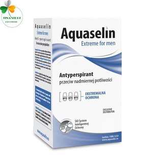 Lăn khử mùi cho nam aquaselin extreme for men 50ml - ngăn tiết mồ hôi hiệu quả, khử mùi hôi triệt để