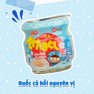 (Date 2/2021) RUỐC CÁ HỒI MEIWA VỊ NGUYÊN CHẤT 50g - NHẬT BẢN