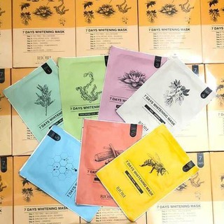 Mặt nạ dưỡng da riori 7 days whitening mask dtgh