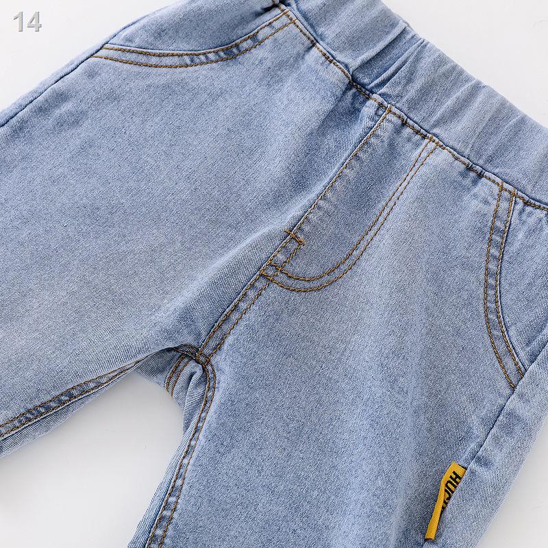 Bộ đồ ngắn tay bé trai áo sơ mi 1-3-5 tuổi hot trên mạng mùa hè trẻ em kiểu tây 2 hai chiếc cho